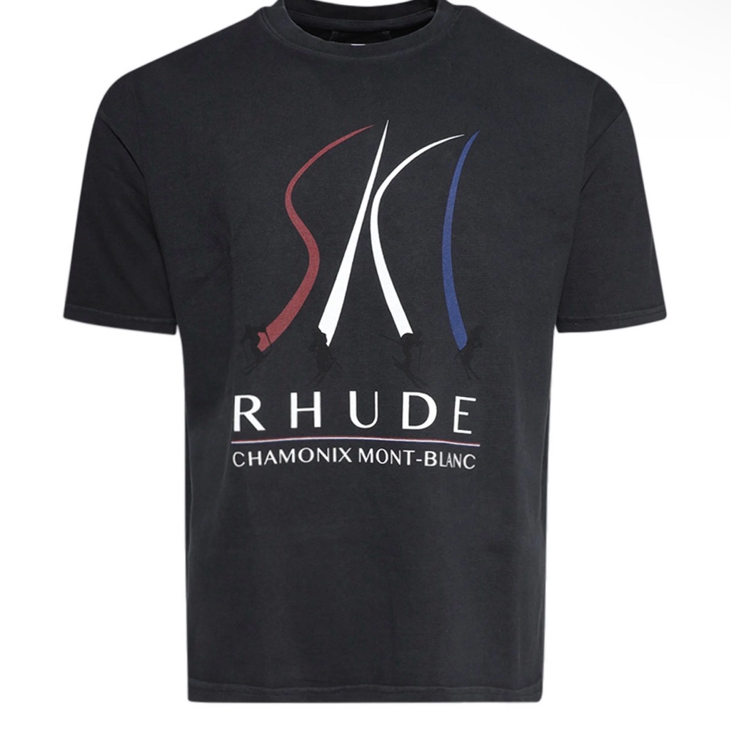 Rhude ‘Ski Slope’ Tee Size Large *Gently Worn*